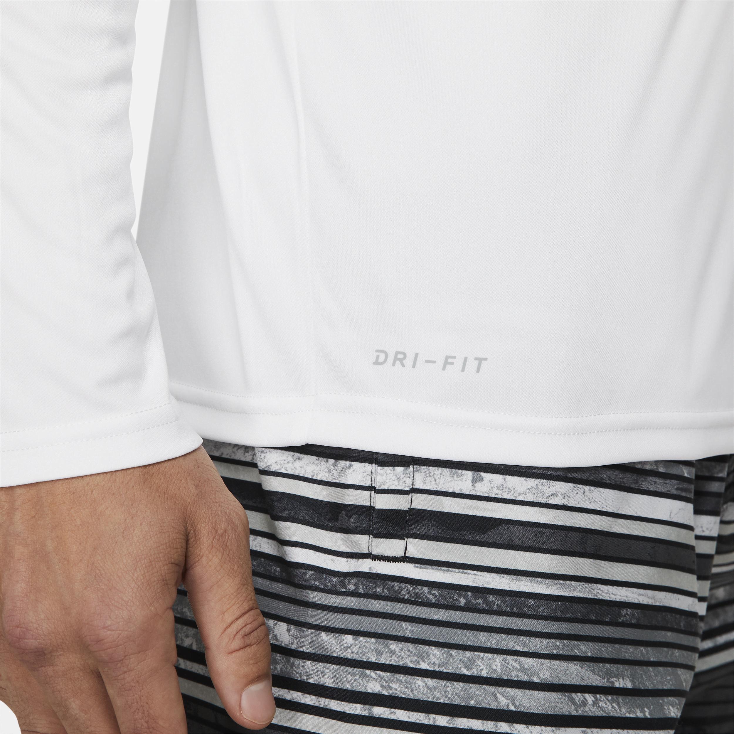 Nike Mens Essential Long-Sleeve Hydroguard Swim Shirt | NESSA587-001 Product Image