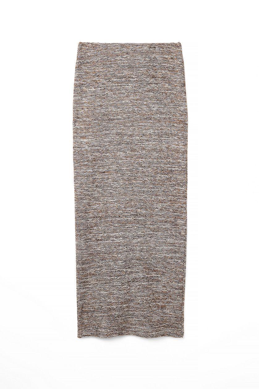 High Waist Maxi Skirt Product Image