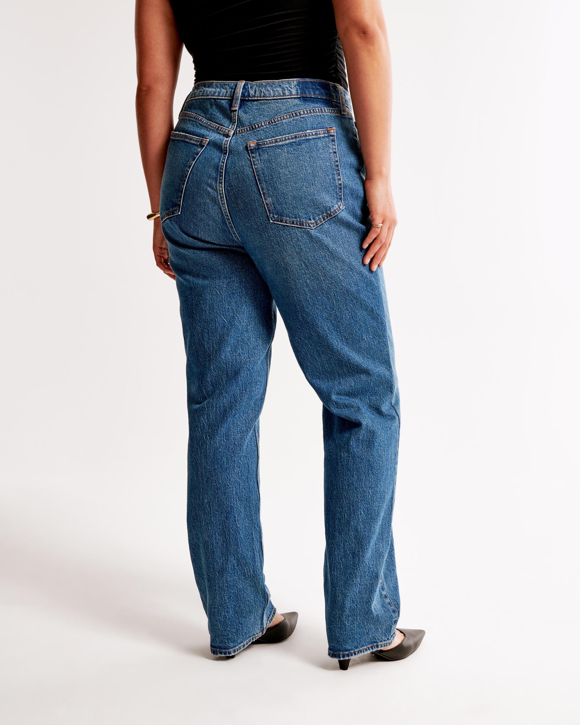 Curve Love Ultra High Rise 90s Straight Jean Product Image