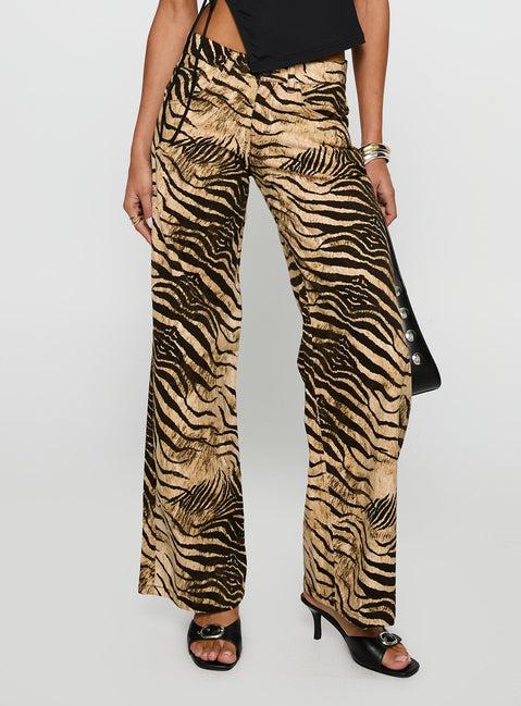 Low Rise Roomy Pants Multi Product Image