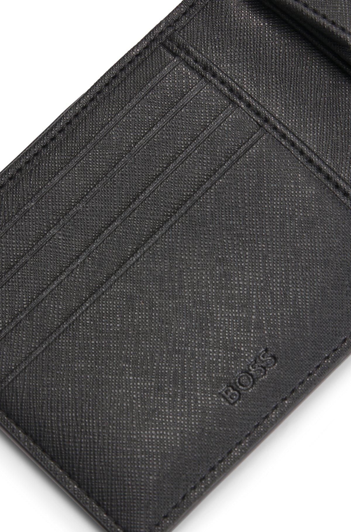 Monogram folding wallet with Double B trim Product Image