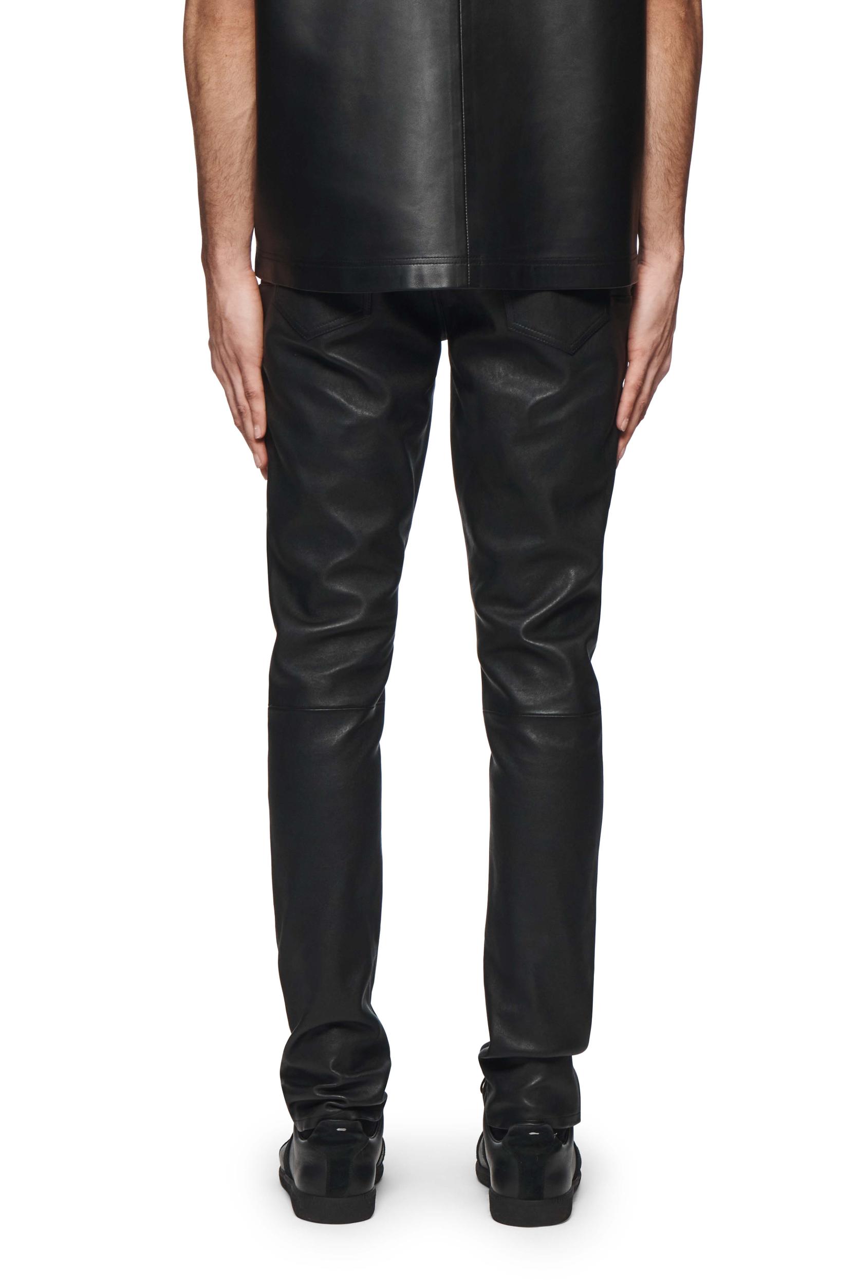 P001 Leather Pant Male Product Image