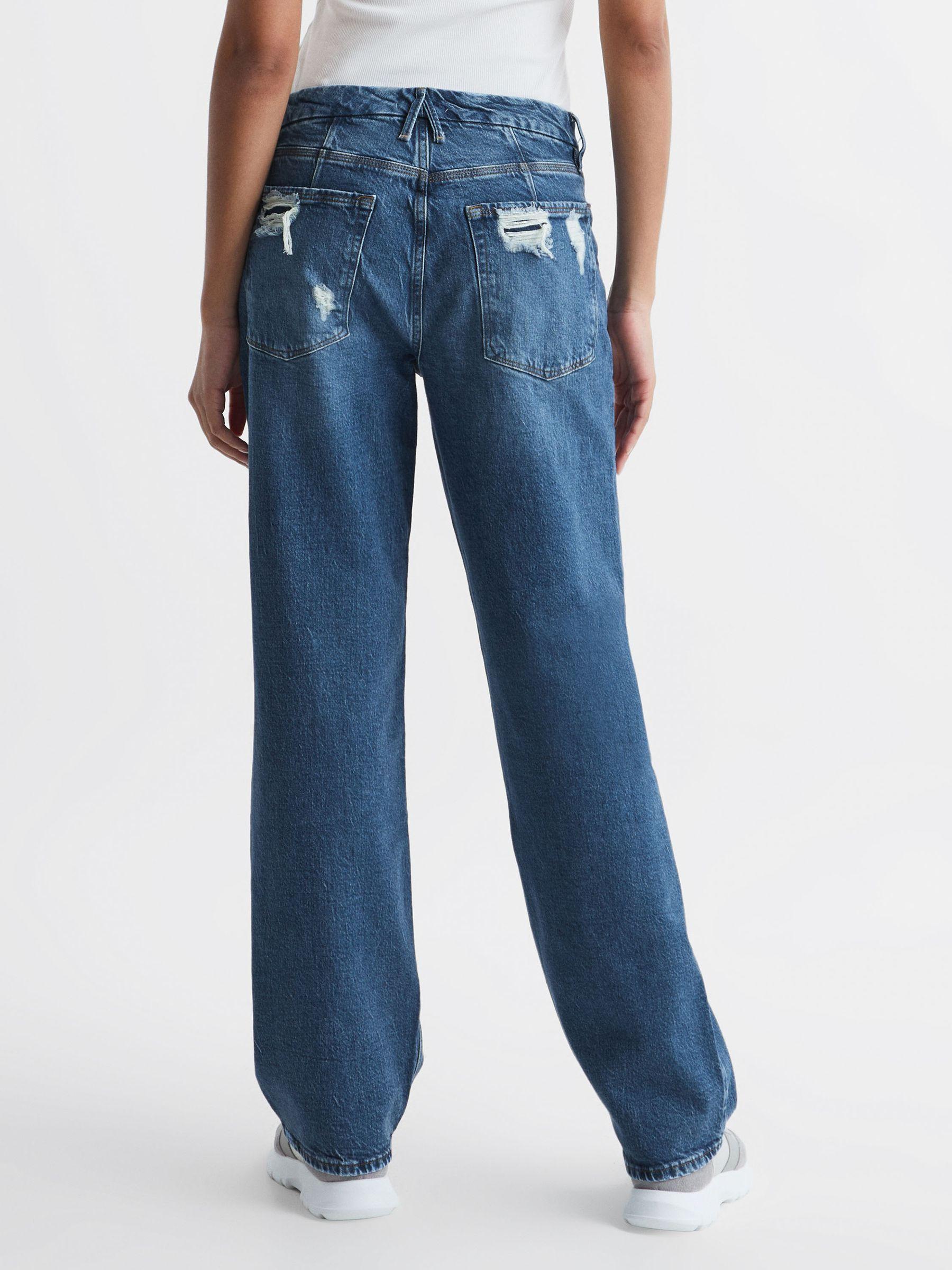 Good American 90s Fit Jeans in Mid Blue Product Image