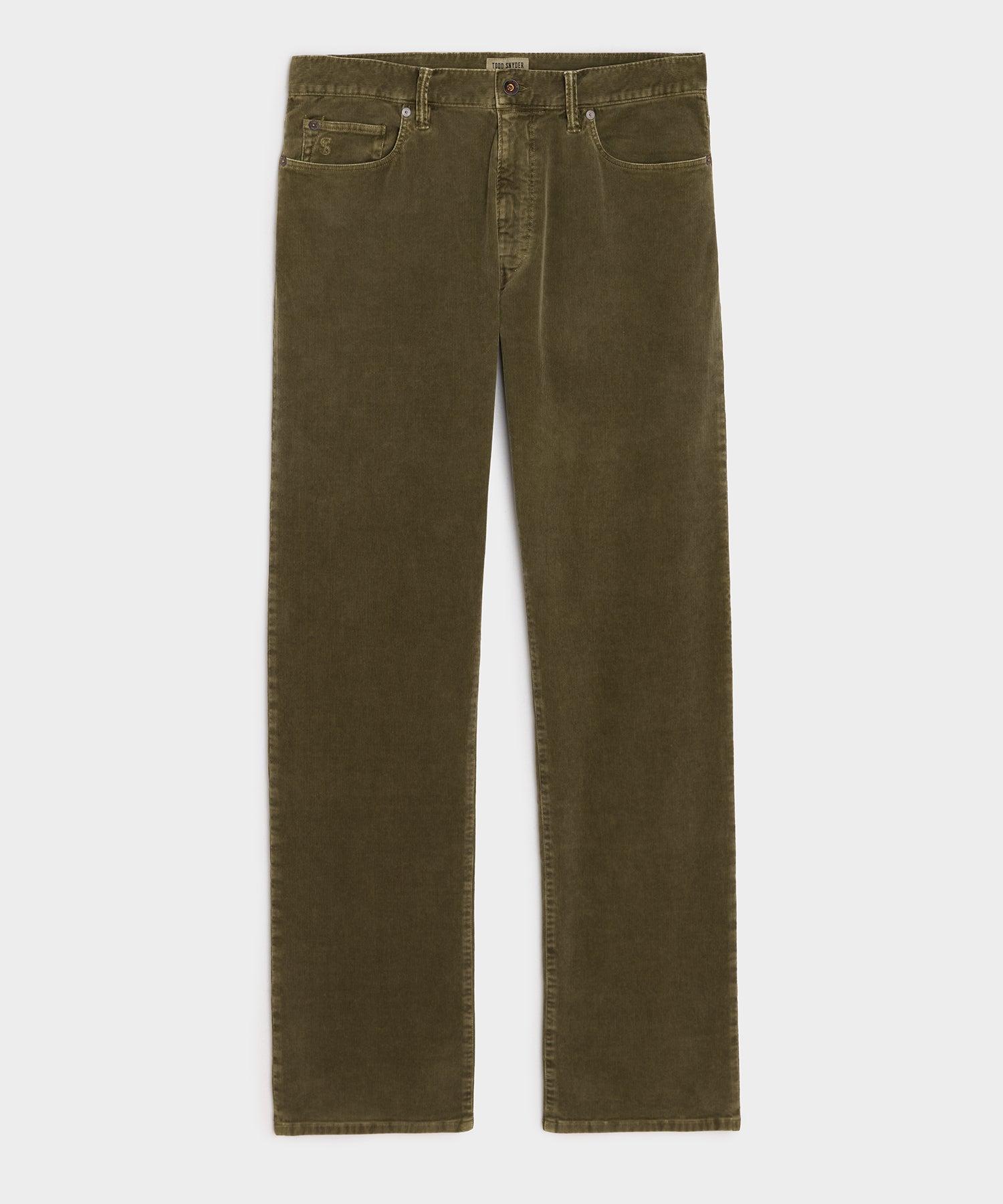 Straight 5-Pocket Corduroy Pant Product Image