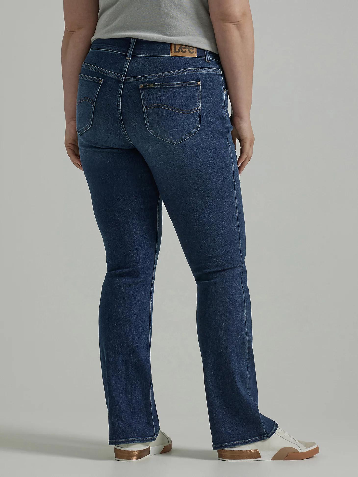 Women's Ultra Lux Comfort with Flex Motion Bootcut Jean (Plus) | Women's Jeans | Lee® Product Image