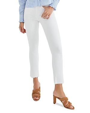 Womens Carly High-Rise Stretch Kick-Flare Crop Jeans Product Image