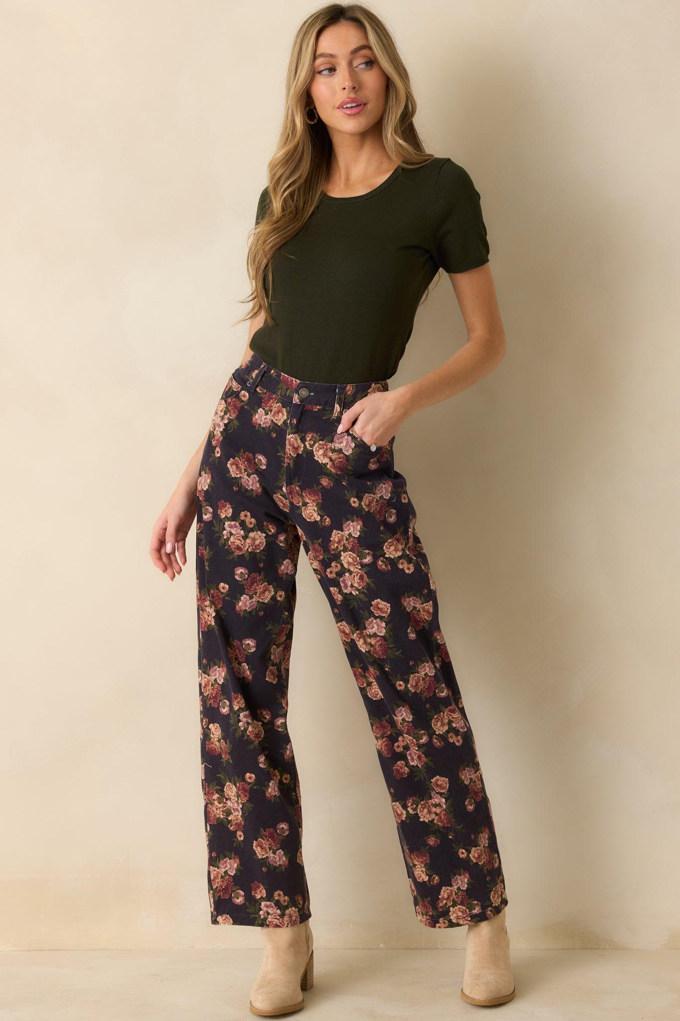 Cross Your Mind Dark Green Short Sleeve Sweater Top L / Dark Green Product Image