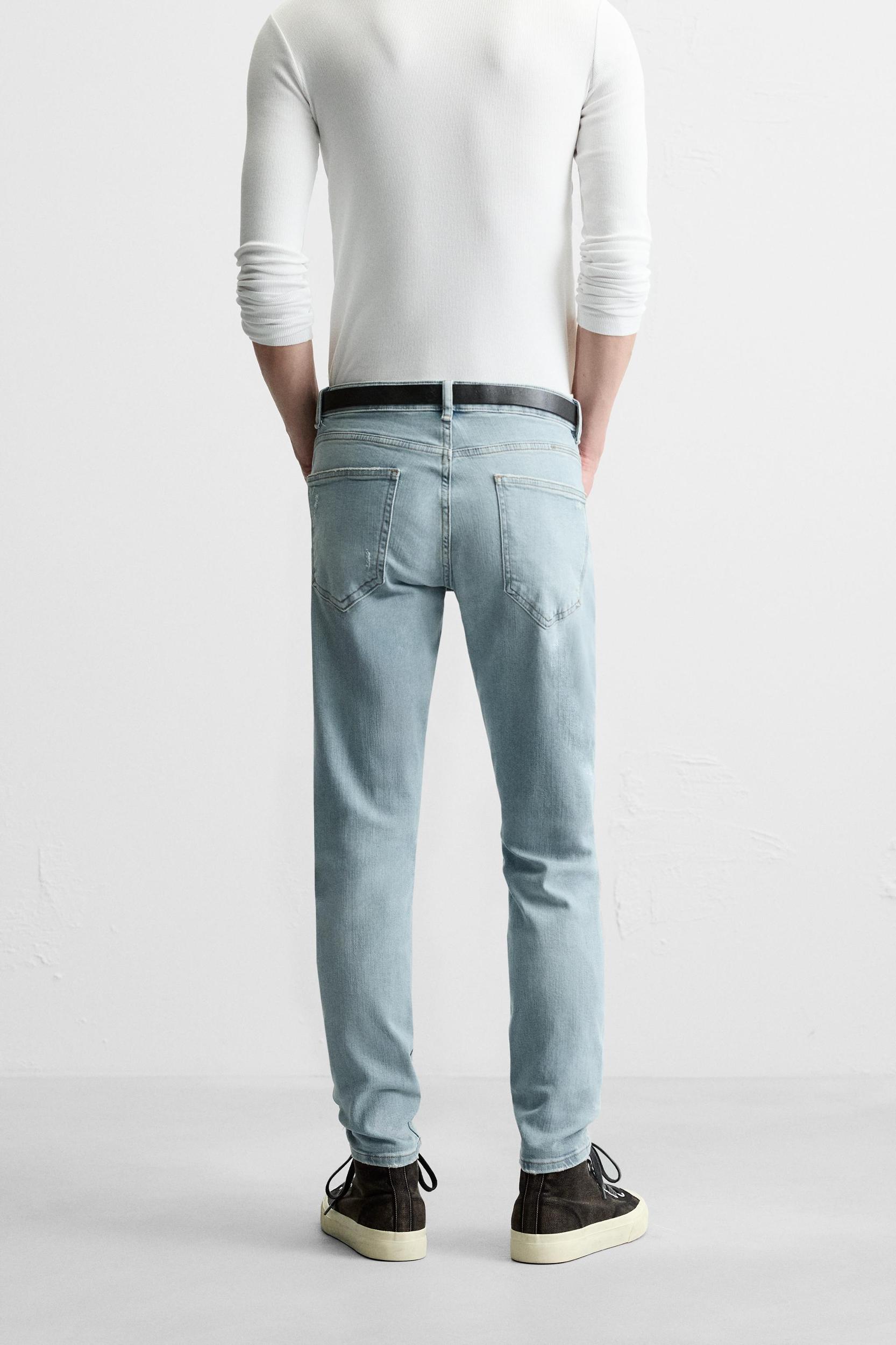 RIPPED SKINNY JEANS Product Image