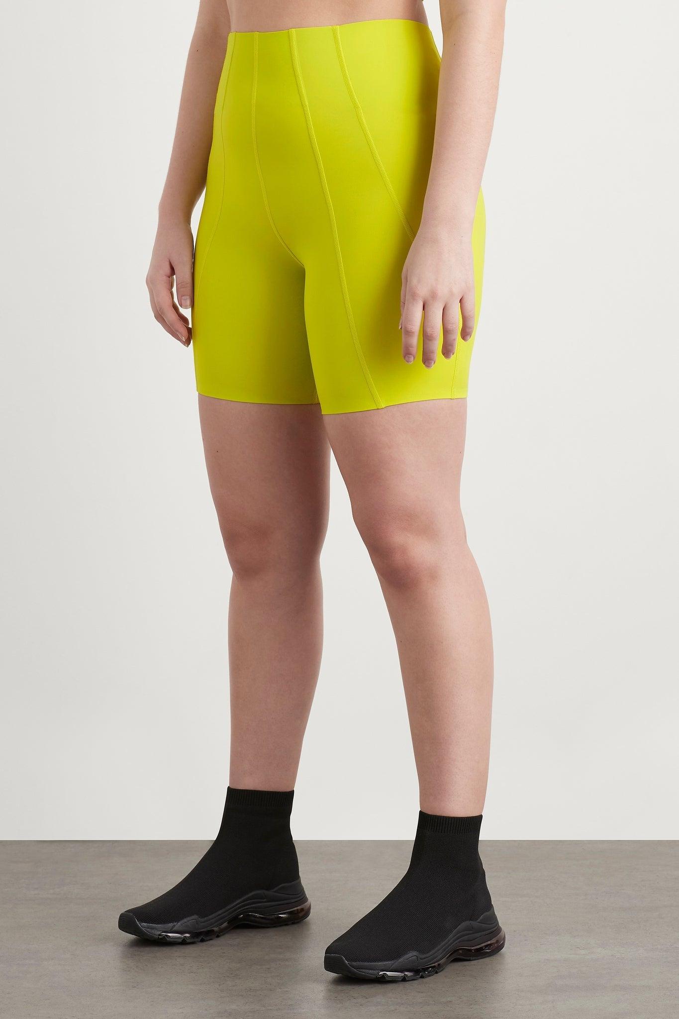 High Rise Mid Length Bike Short 615 Product Image