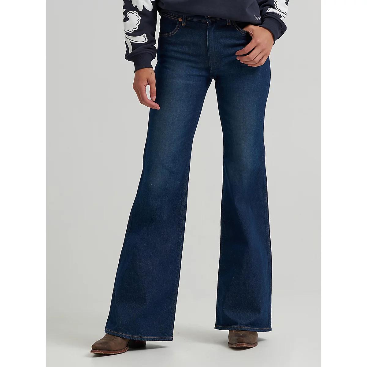 Women's 70's Flare Jean in Whirlpool Product Image