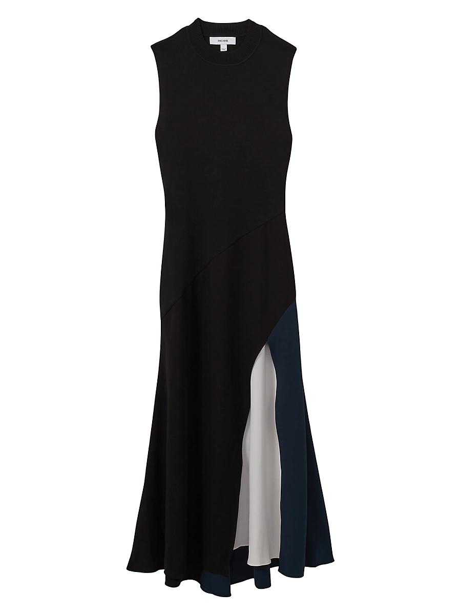 Womens Faro Colorblocked Midi-Dress Product Image