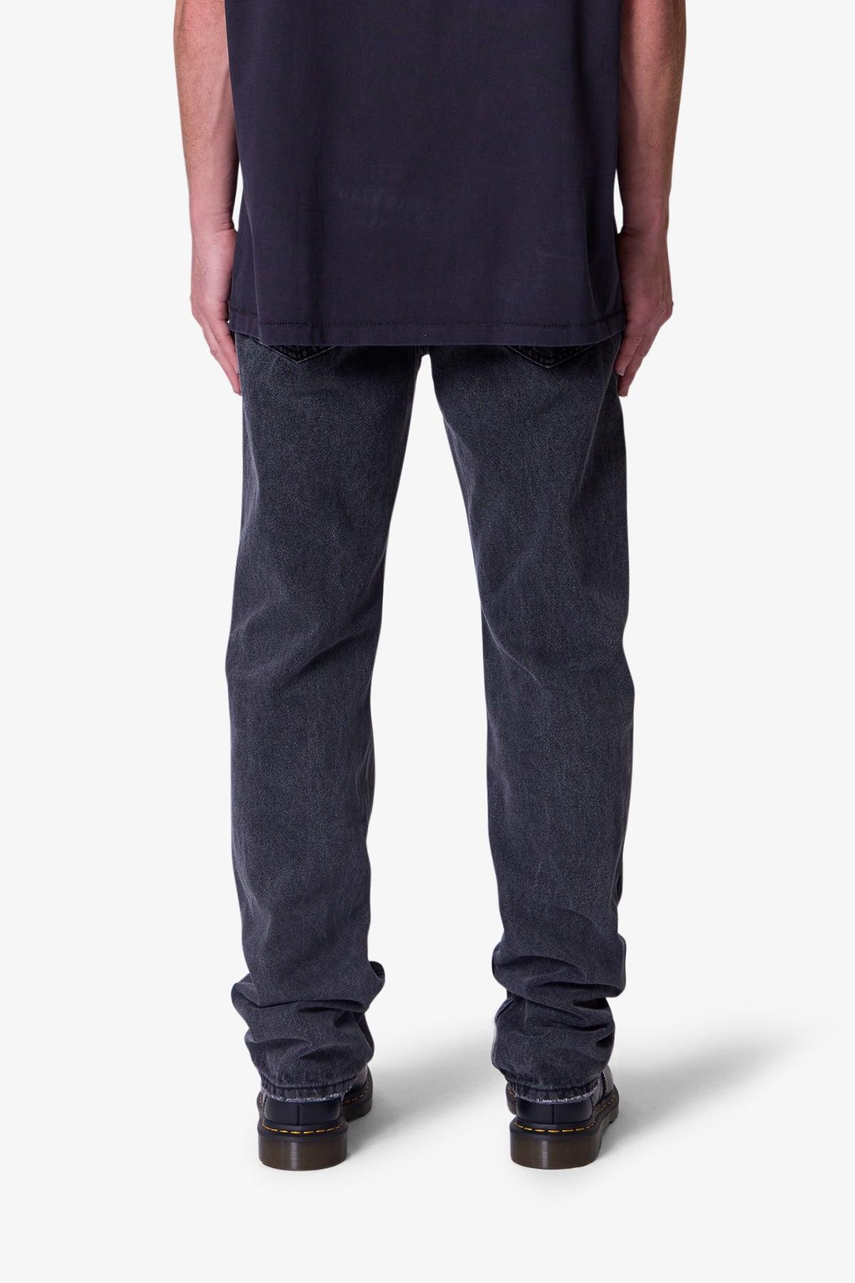 Straight Denim - Washed Black Product Image