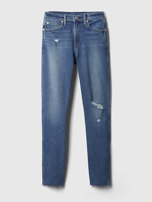 Mid Rise Vintage Slim Jeans Product Image