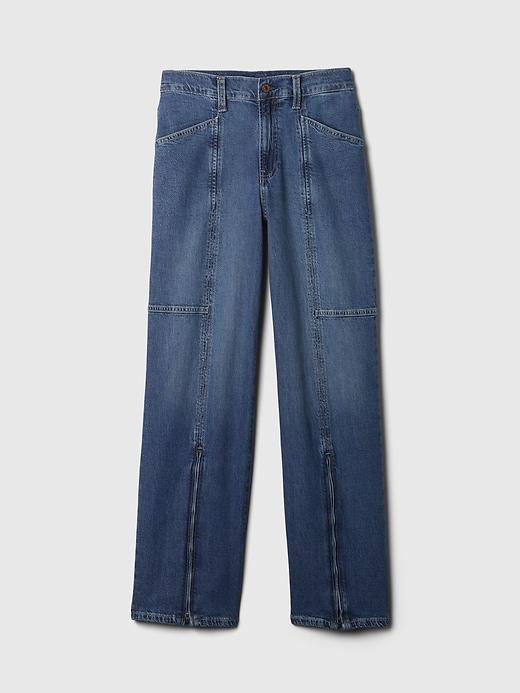 Mid Rise 90s Loose Jeans Product Image
