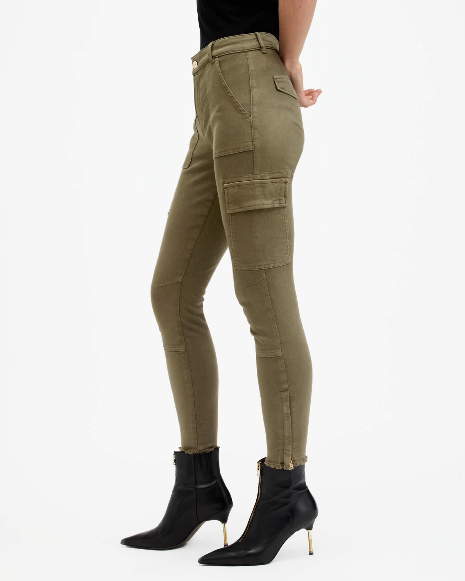 Duran Skinny Denim Cargo Jeans Product Image