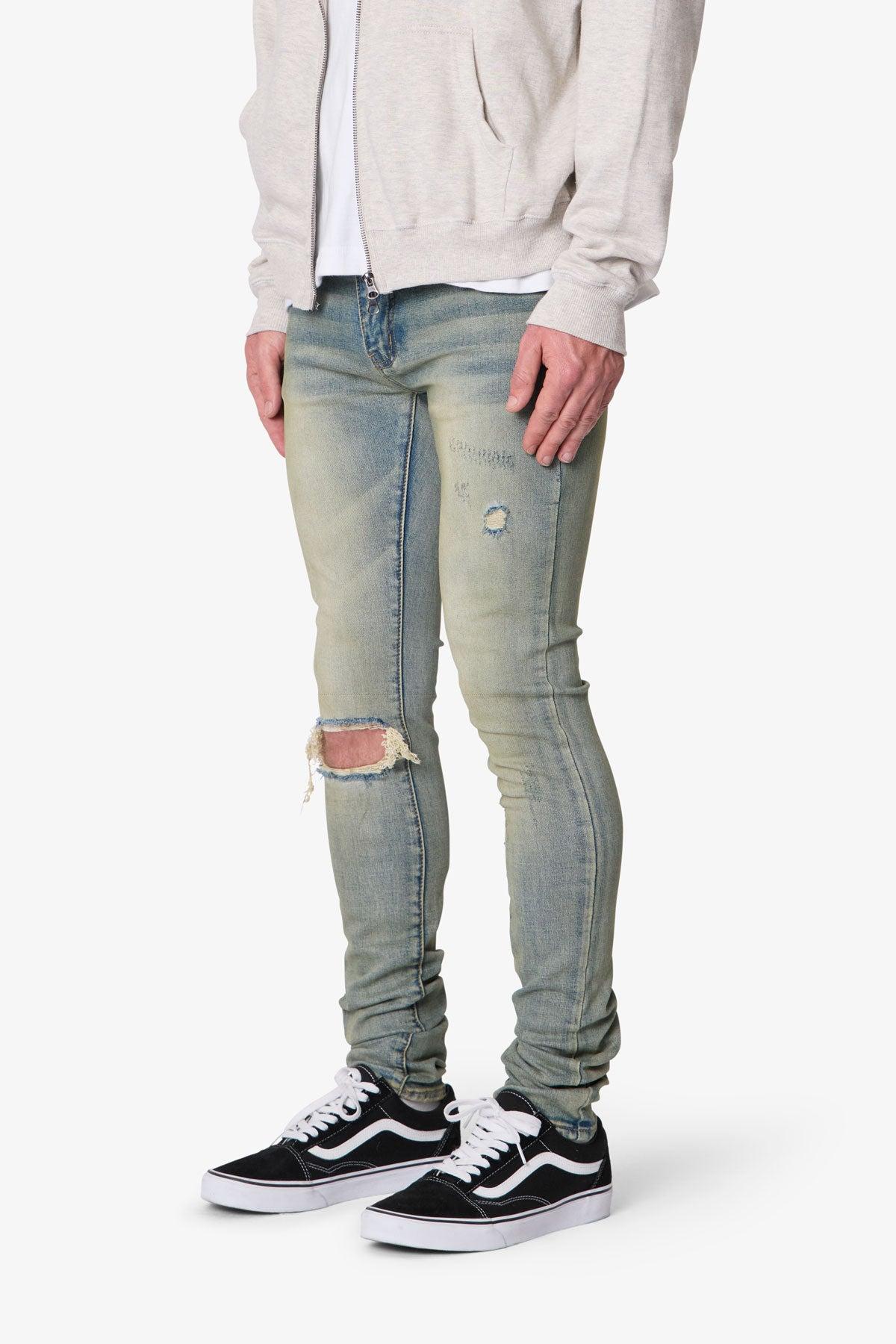 X721 Dusted Skinny Denim - 4th Day Sun Washed Blue Product Image