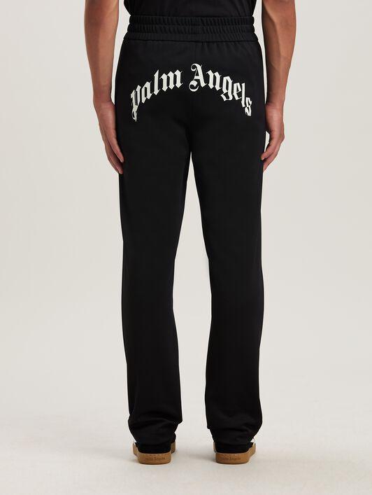 BACK CURVED LOGO TRACK PANTS BLACK - OFF Product Image
