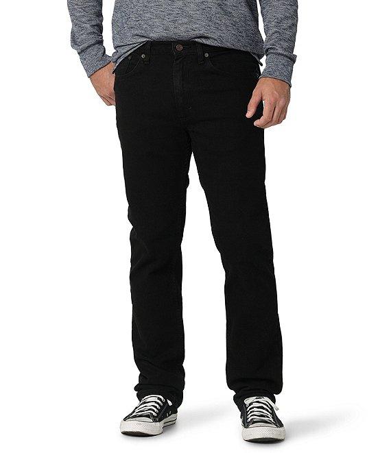 Wrangler® Regular Fit Straight Leg Denim Jeans Product Image