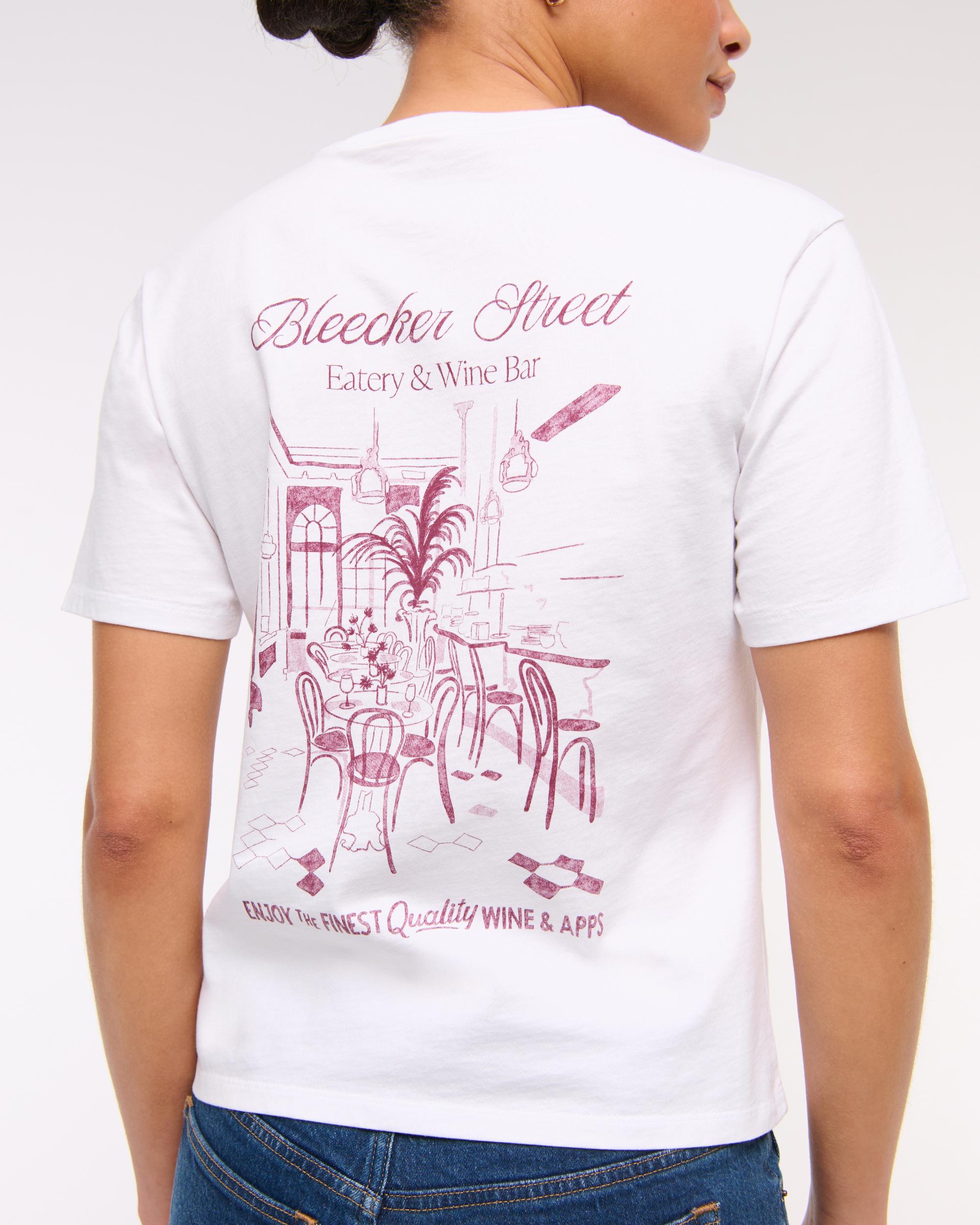 Short-Sleeve Bleecker Street Graphic Relaxed Tee Product Image