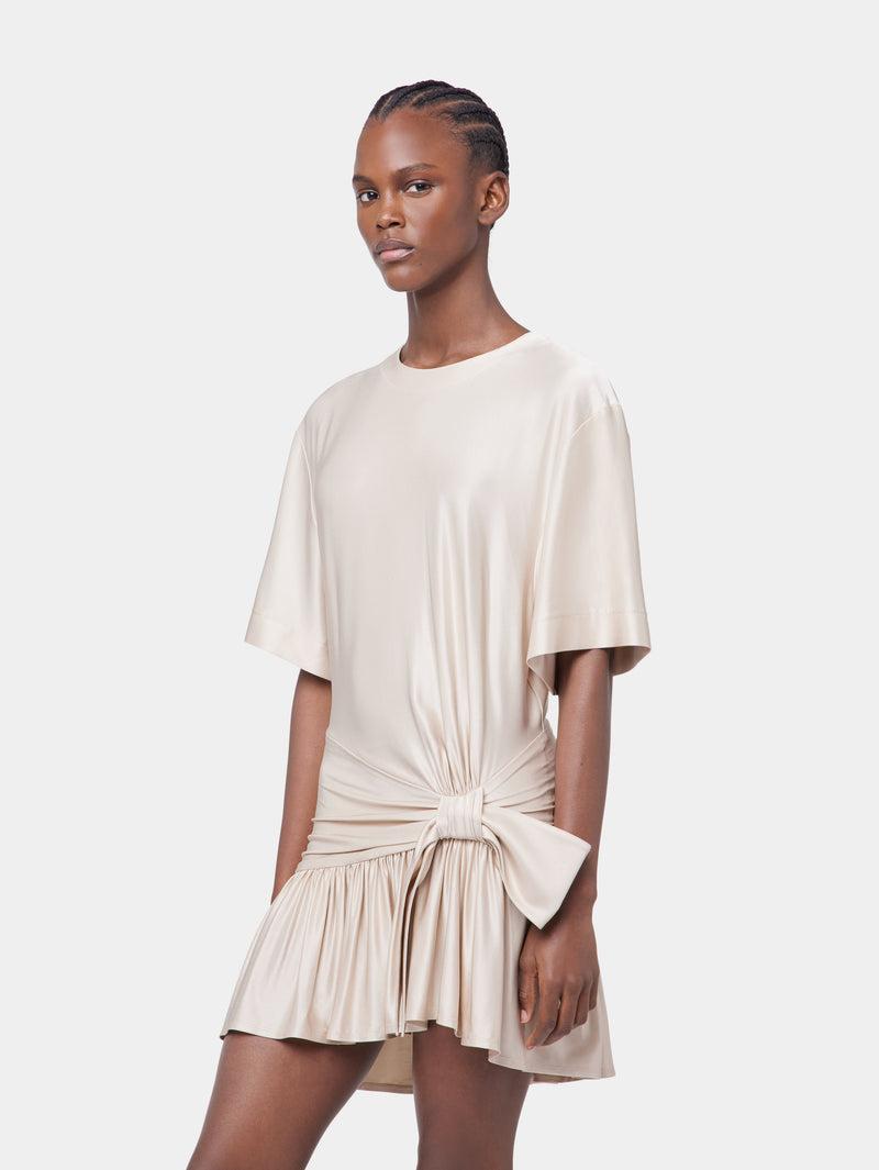 NUDE SHORT DRESS IN JERSEY Product Image