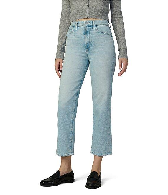 Joe's Jeans The Margot High Rise Straight Leg Cropped Denim Jeans Product Image