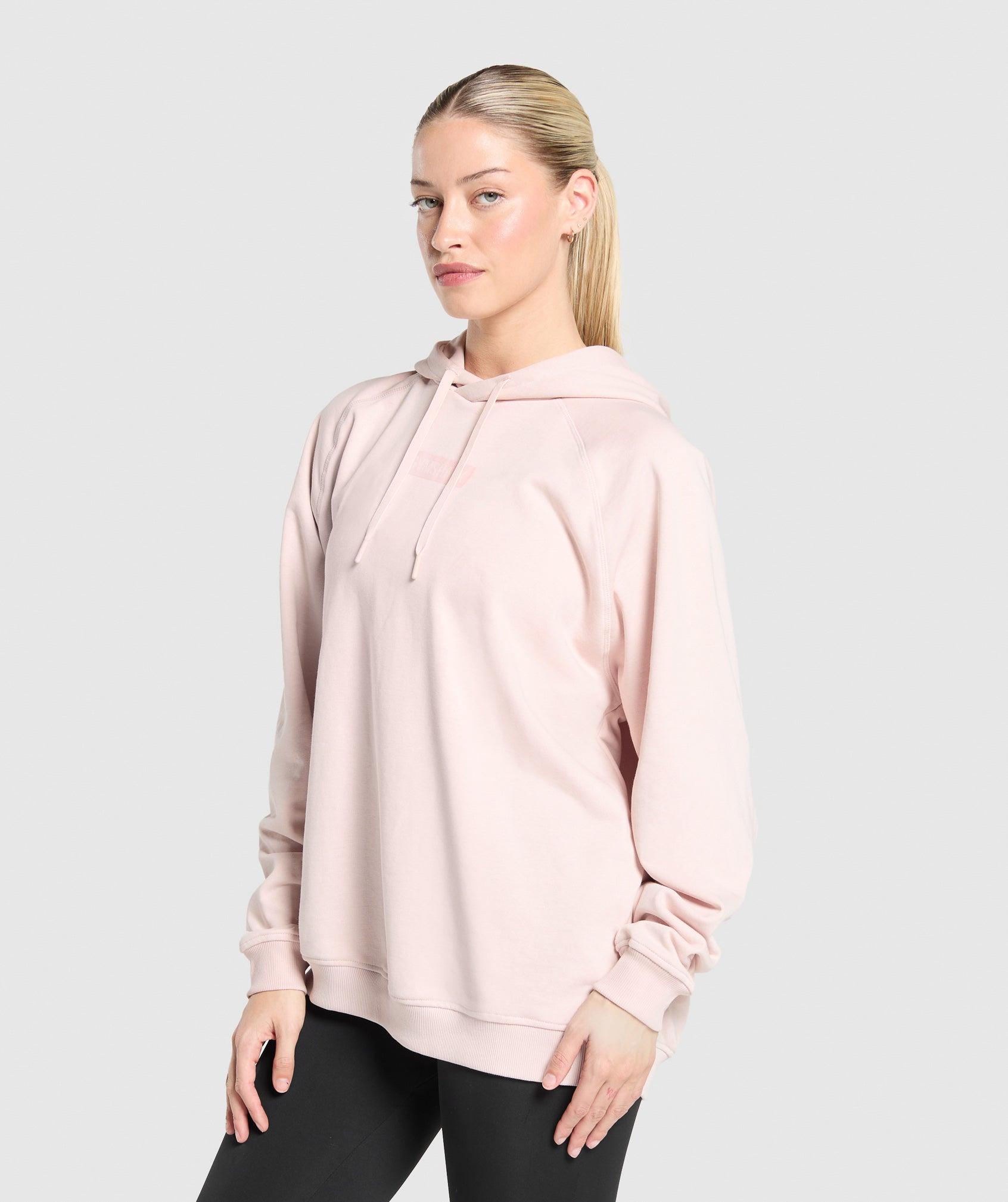 Gymshark Block Oversized Hoodie - Fair Pink Female Product Image