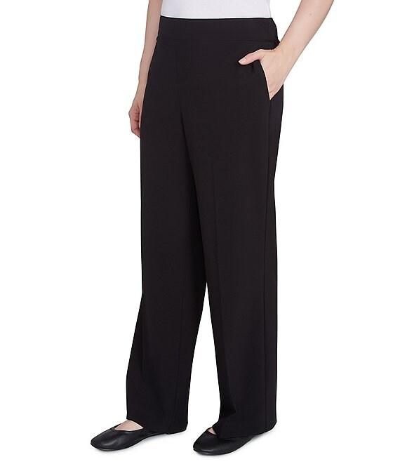 Ruby Rd. Tropical Wide-Leg Pull-On Pants Product Image