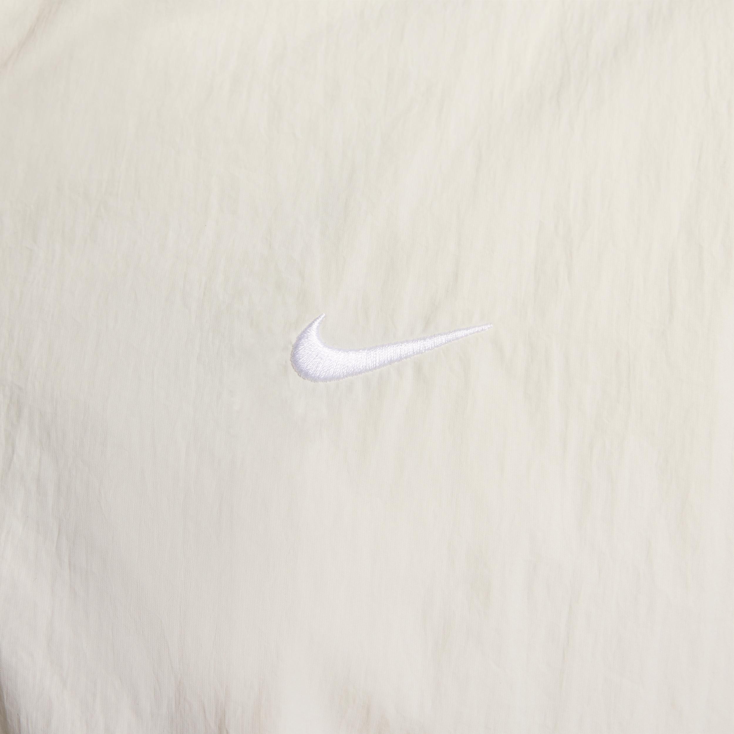 Mens Nike Sportswear Solo Swoosh Woven Track Jacket | FB8622-072 Product Image