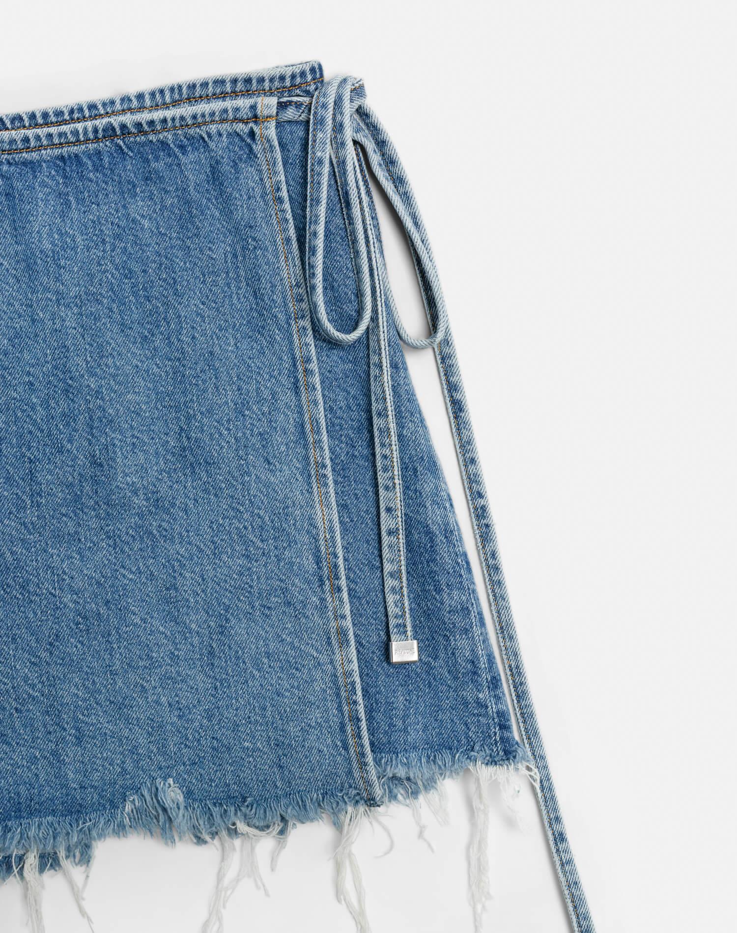 The Beach Wrap Skirt - Oceano Product Image