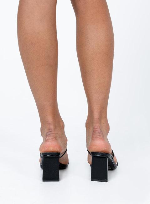 The Becka Heels Black Product Image