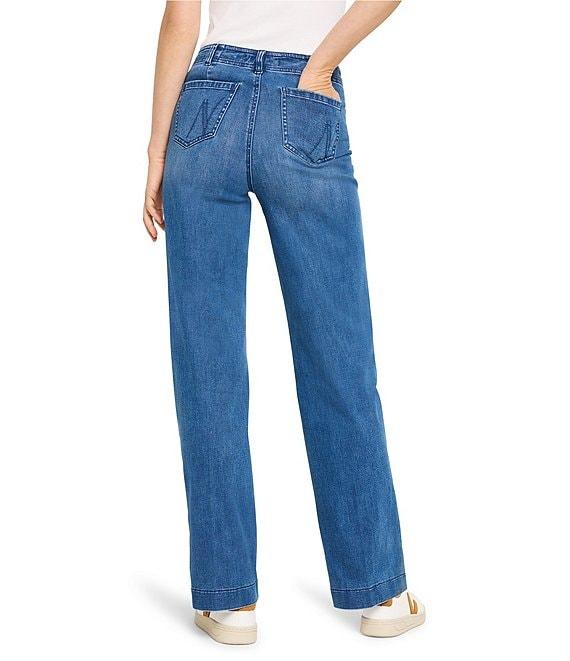 NIC + ZOE 31#double; Denim High Rise Wide Leg Jeans Product Image