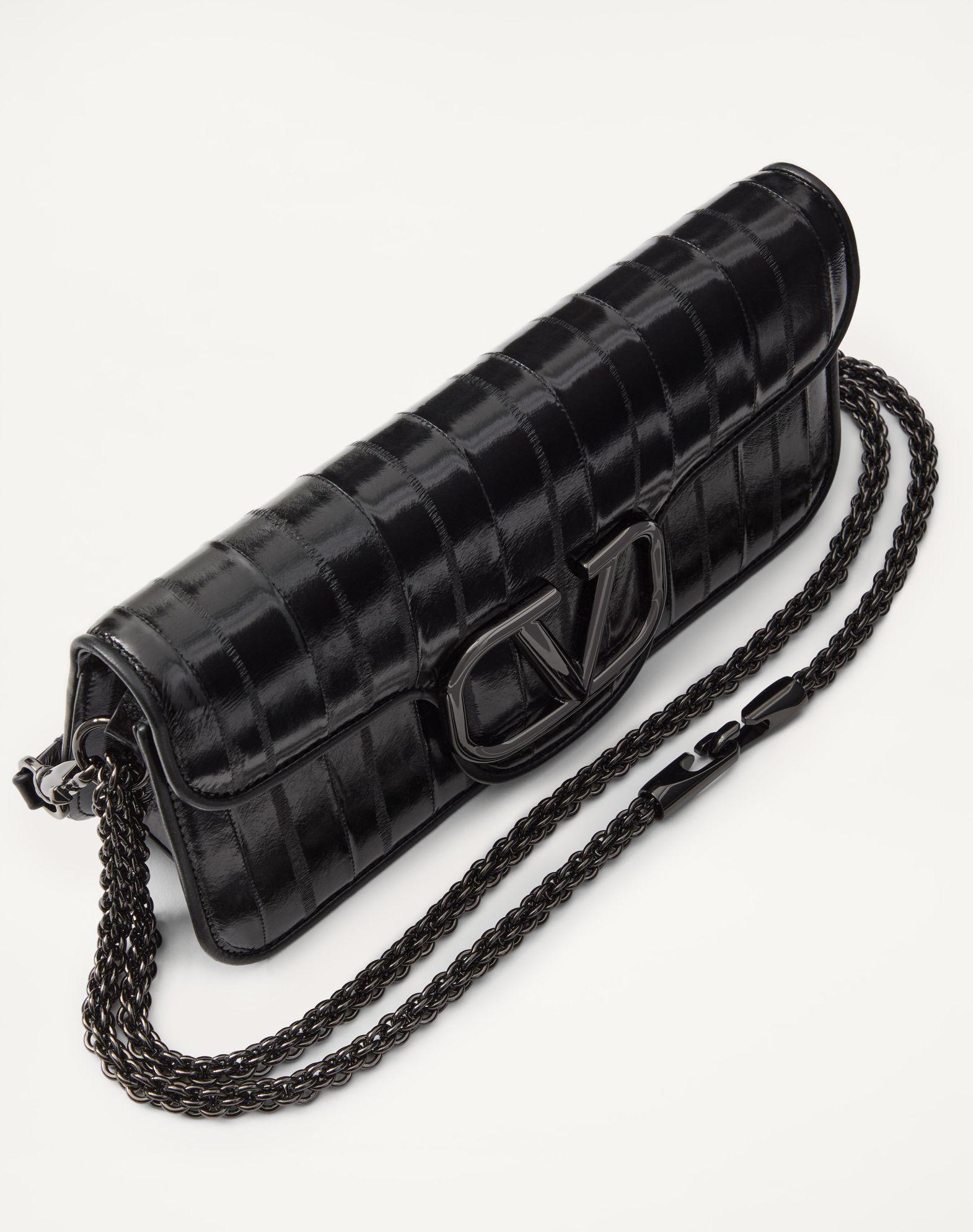 Valentino Garavani Locò Shoulder Bag In Eel Skin Product Image