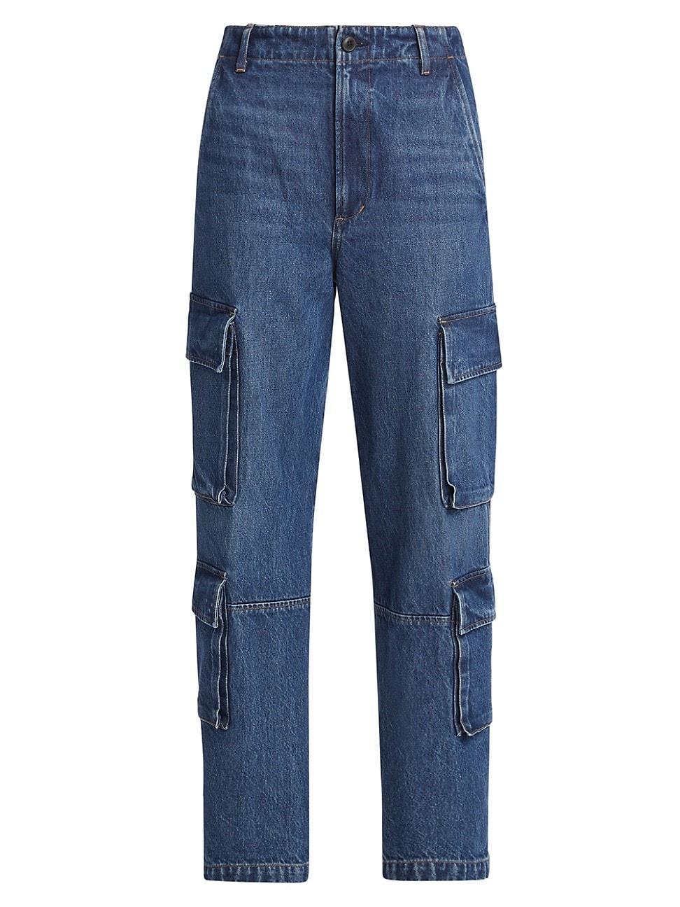 Womens Delena Cargo Jeans Product Image