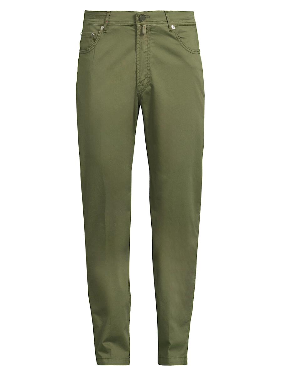 Mens Stretch-Cotton 5-Pocket Pants Product Image