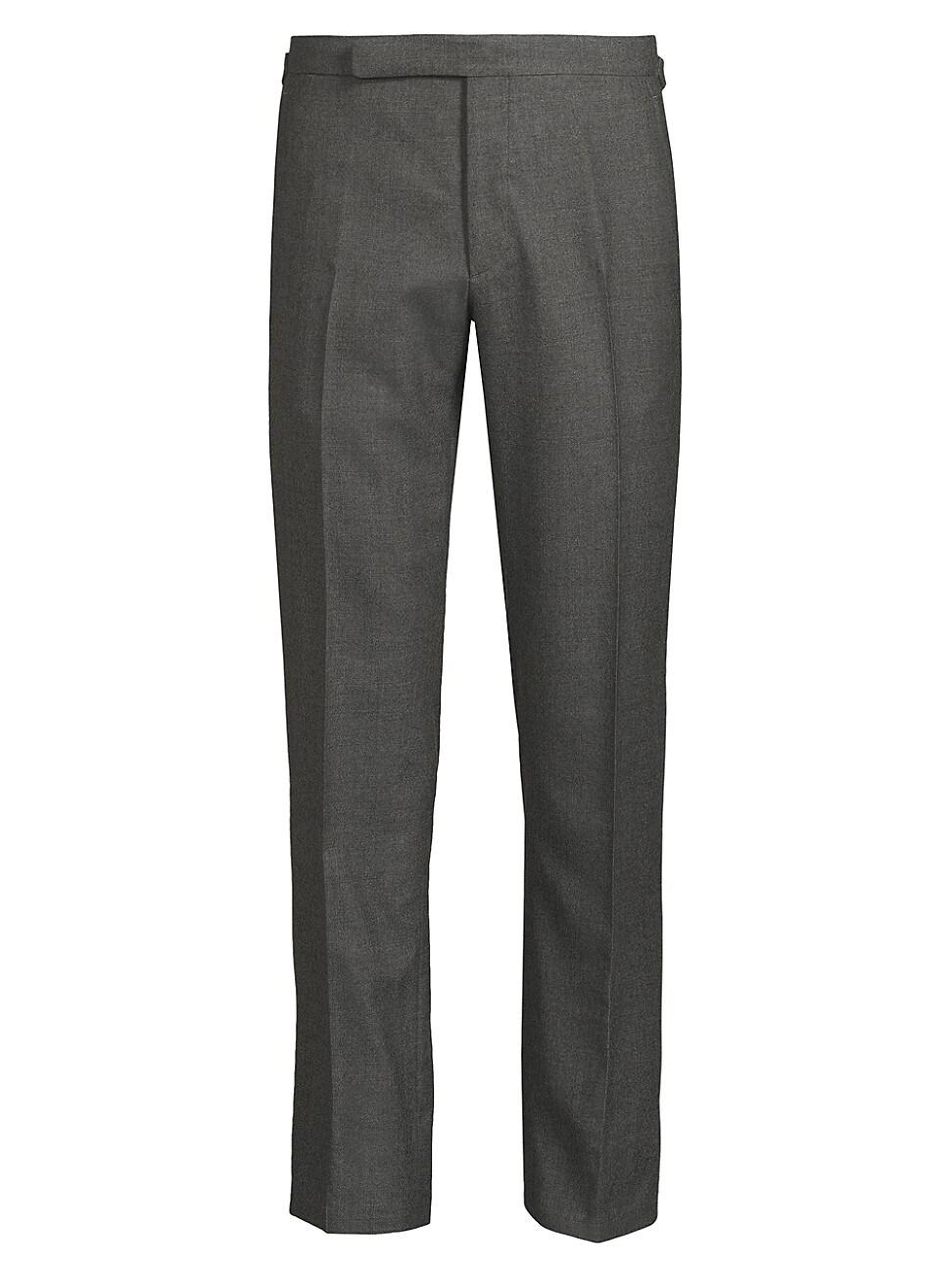 Mens Gregory Hand-Tailored Wool Flannel Trousers Product Image