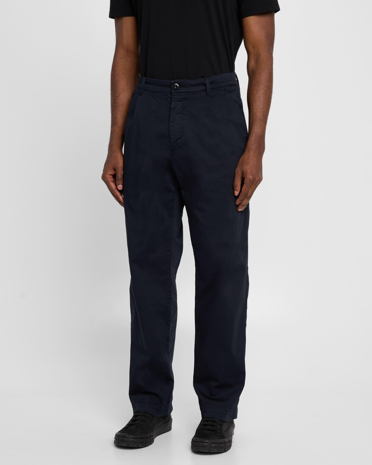 Men's Stretch Sateen Regular-Fit Pants Product Image