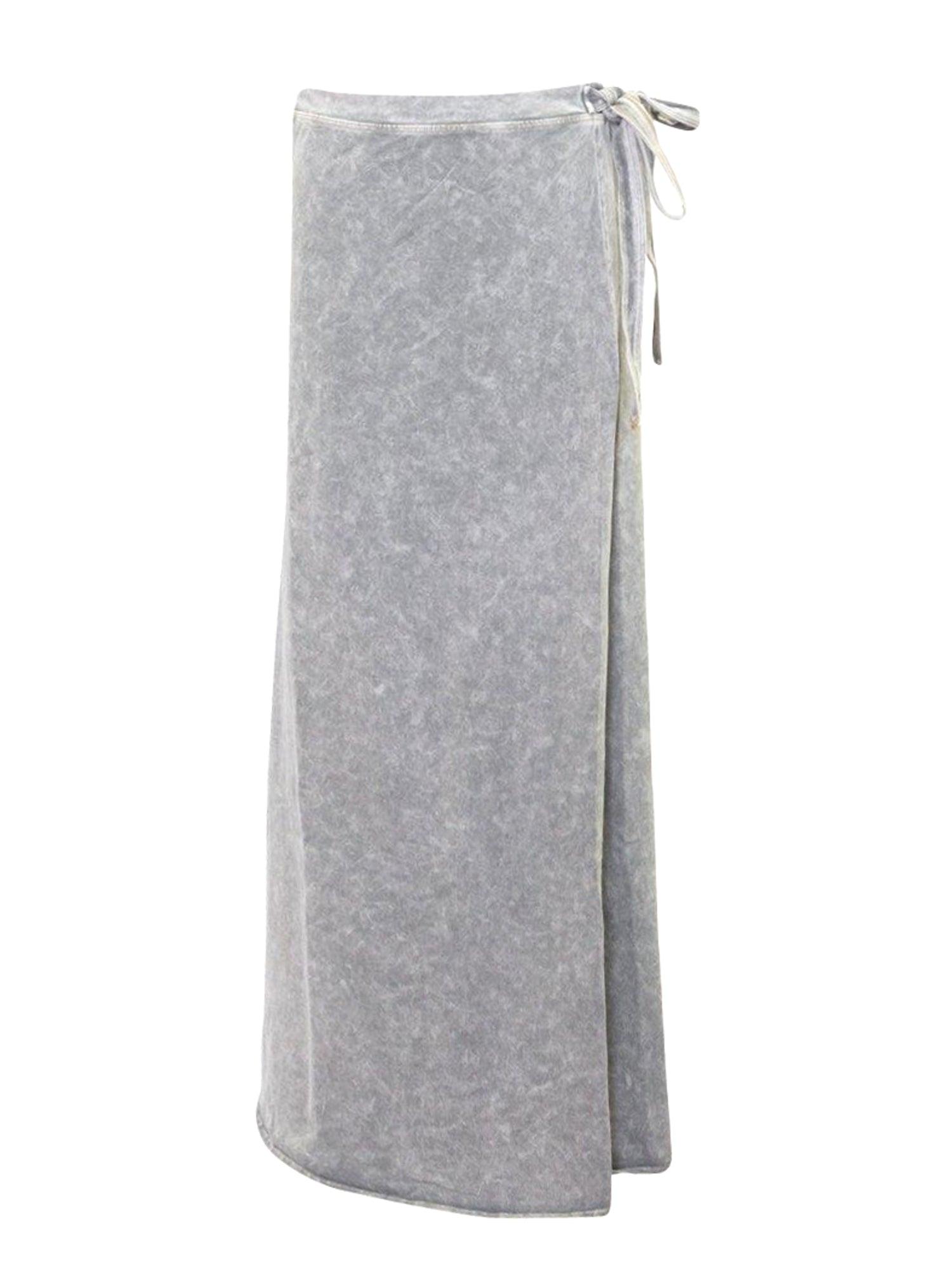 Hard Tail Long Wrap Skirt (W-964) Product Image
