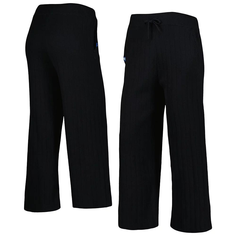 Women's Levelwear Black Los Angeles Dodgers Dream Icon Knit Pants,  Product Image