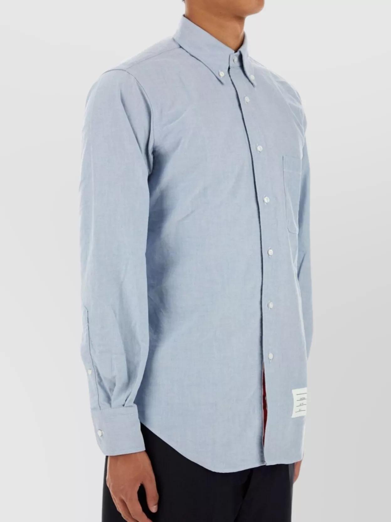 Thom Browne Men's Classic Fit Cotton Button-Down Shirt Product Image