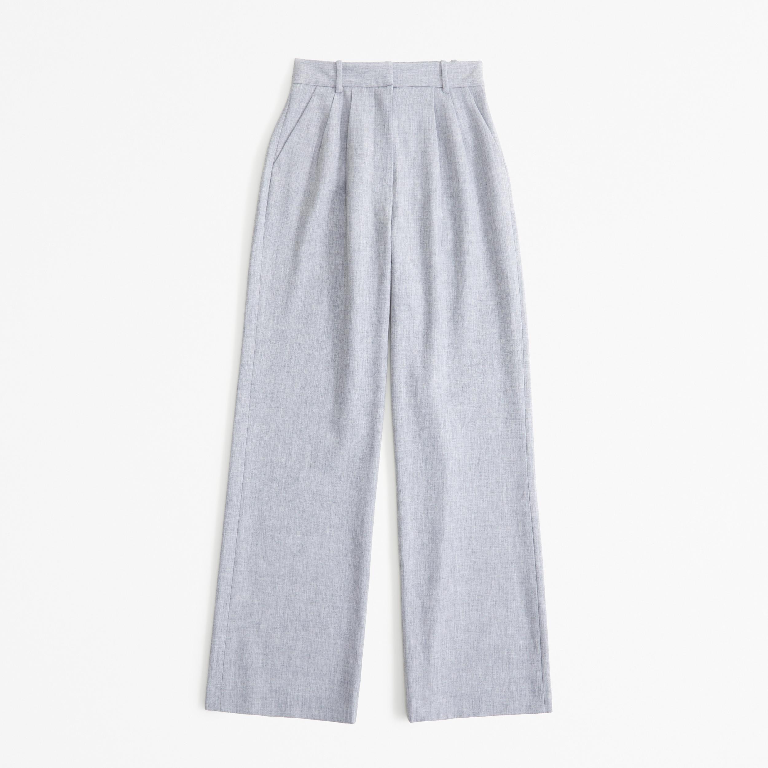 A&F Sloane Tailored Wide Leg Pant Product Image