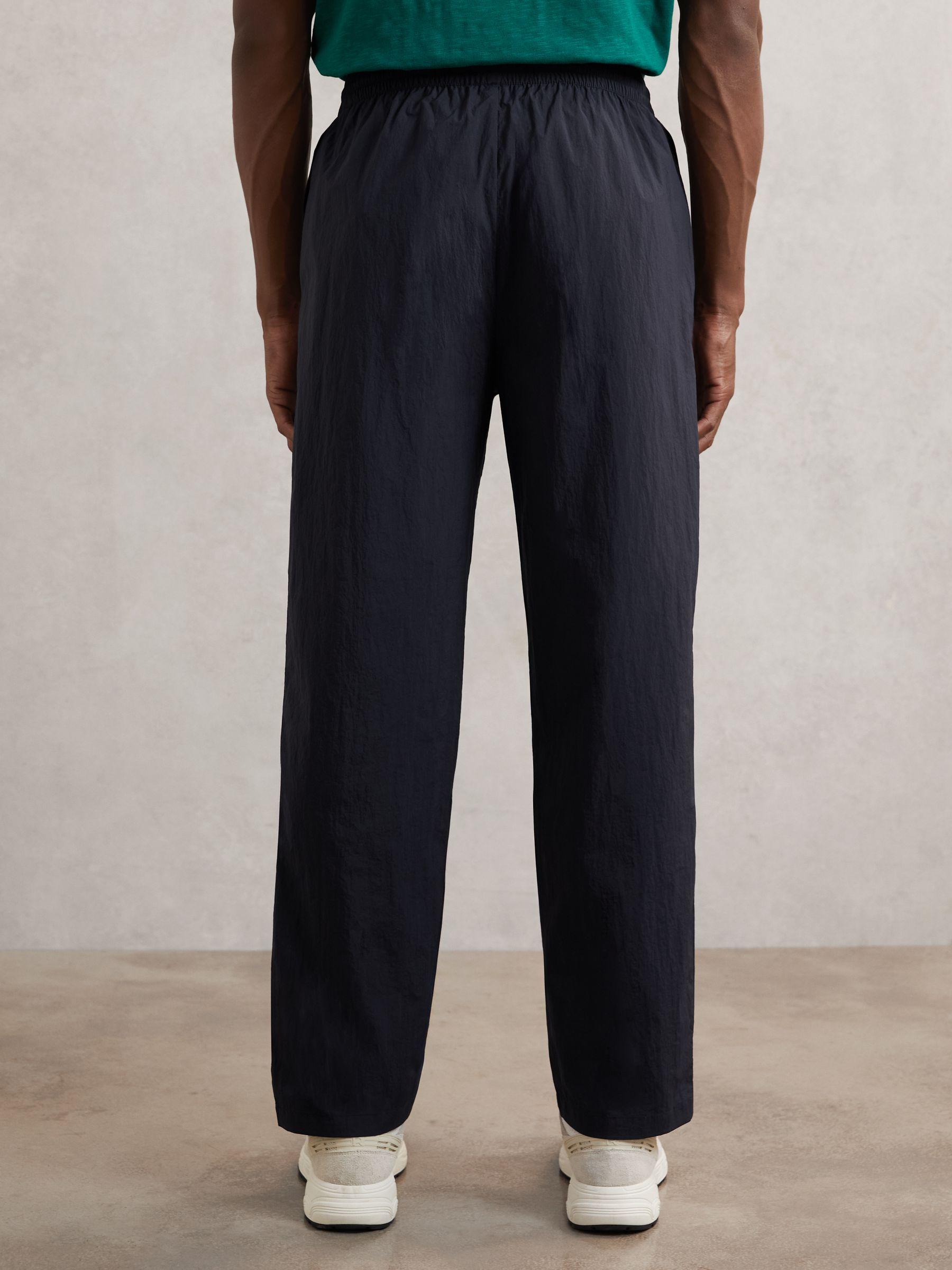 Les Deux Technical Logo Joggers in Dark Navy Product Image