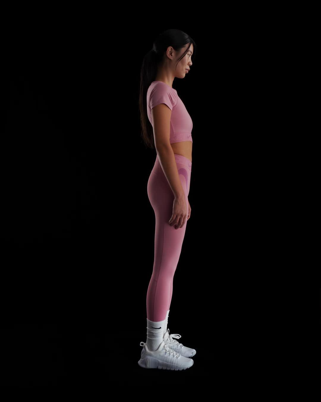 Womens Nike Pro Dri-FIT Mid-Rise 7/8 Graphic Leggings Product Image