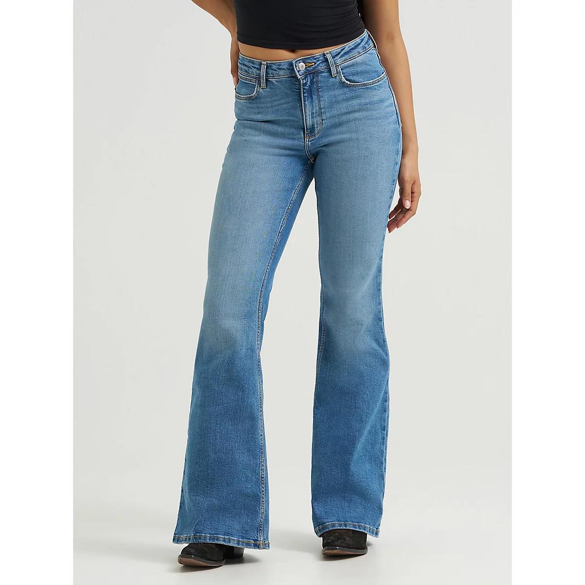 Women's Flare Jean in In Trance Product Image