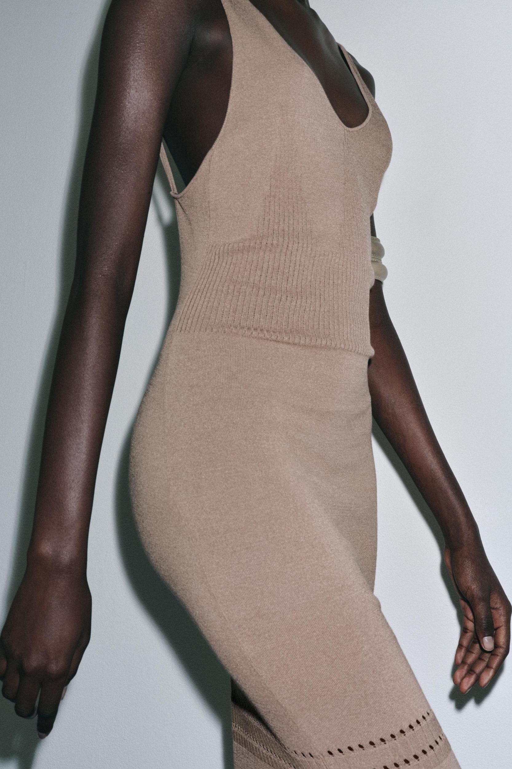 FRINGE KNIT DRESS Product Image