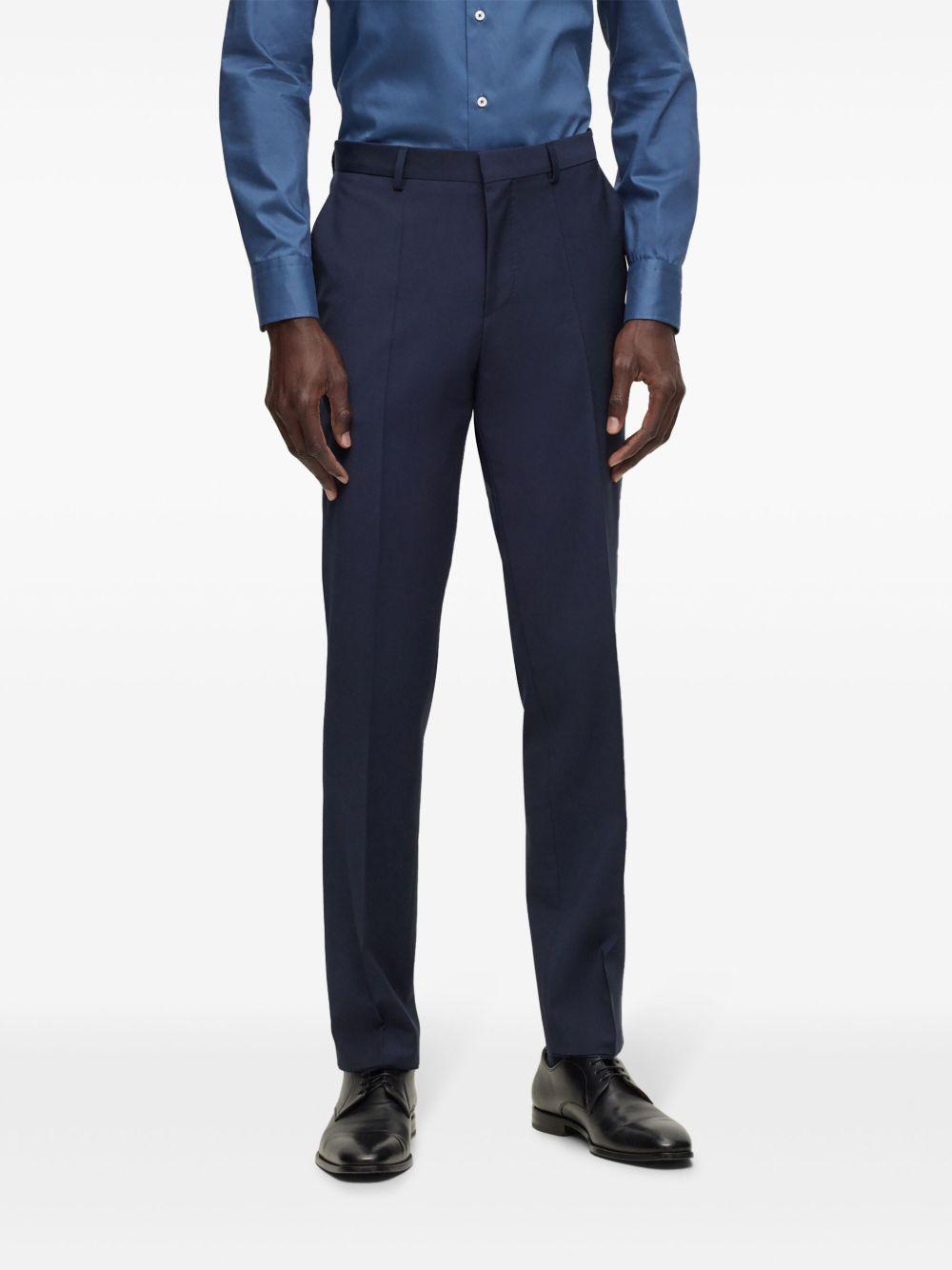 slim-cut tailored trousers Product Image