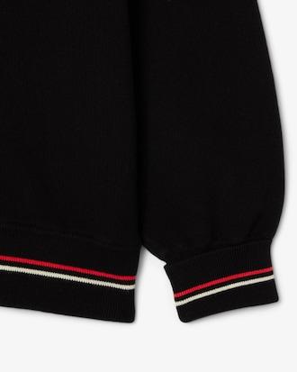 Men's Relaxed Fit Stripe Detail Cotton Cardigan Product Image