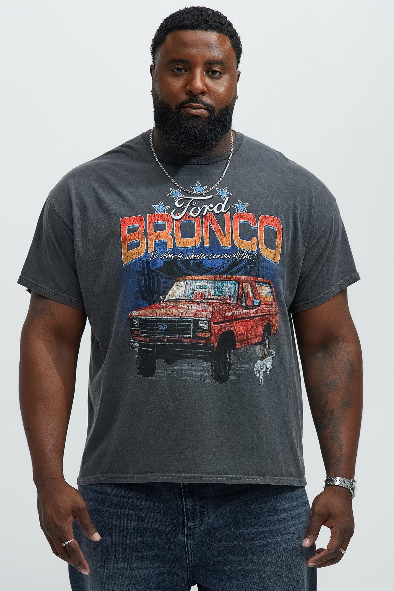 Ford Bronco Built Wild Short Sleeve Tee - Black Male Product Image