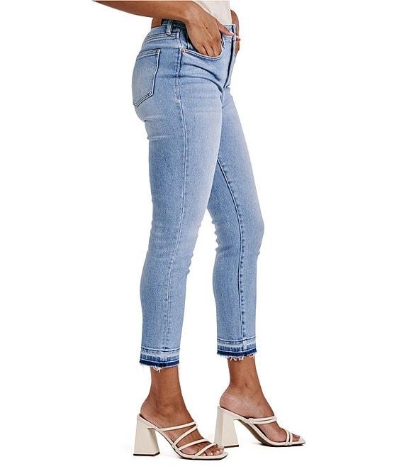 Dear John Stella Straight Leg Slim Fit High Rise Jeans Product Image