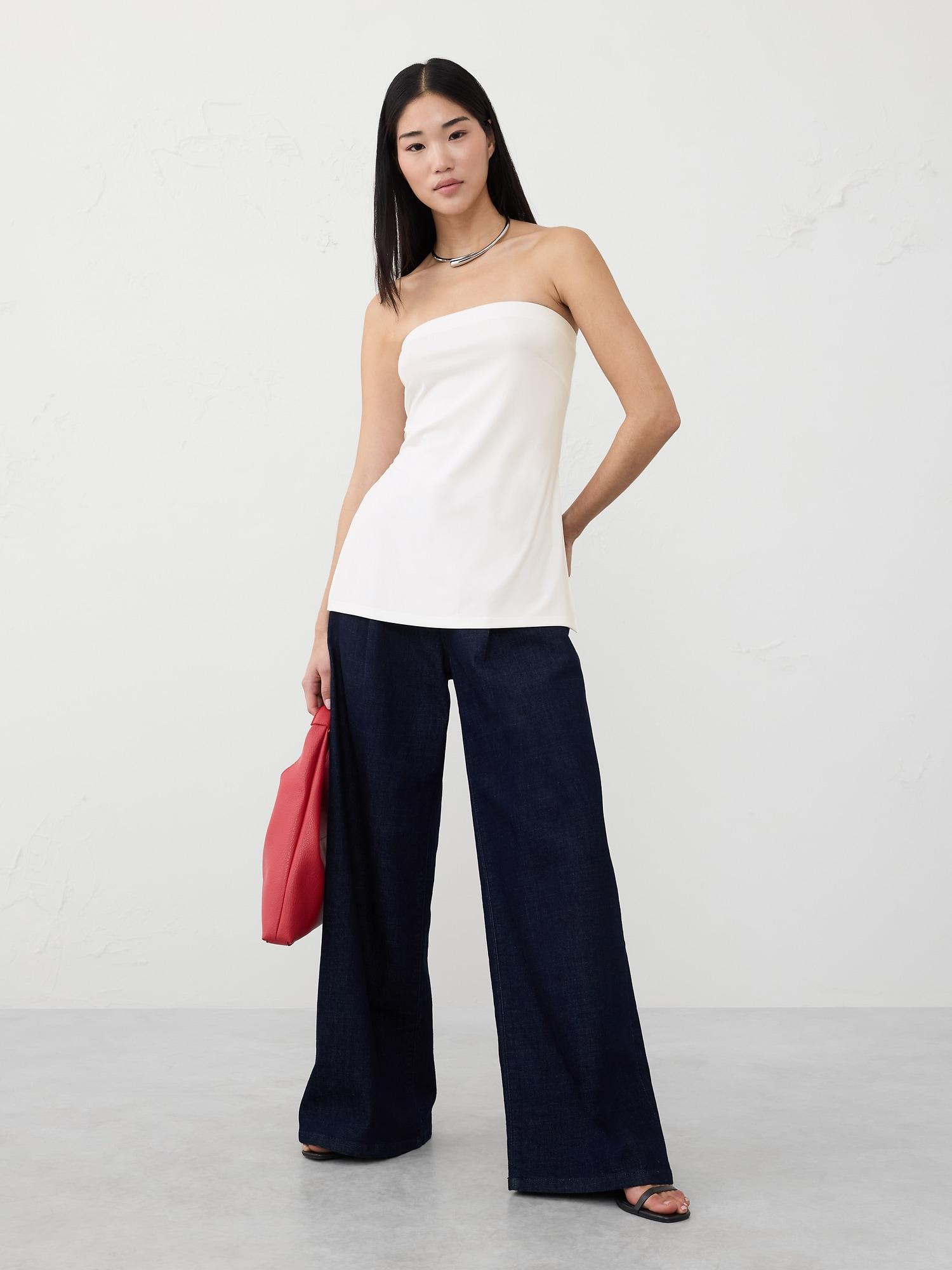 Strapless Trapunto Top Product Image