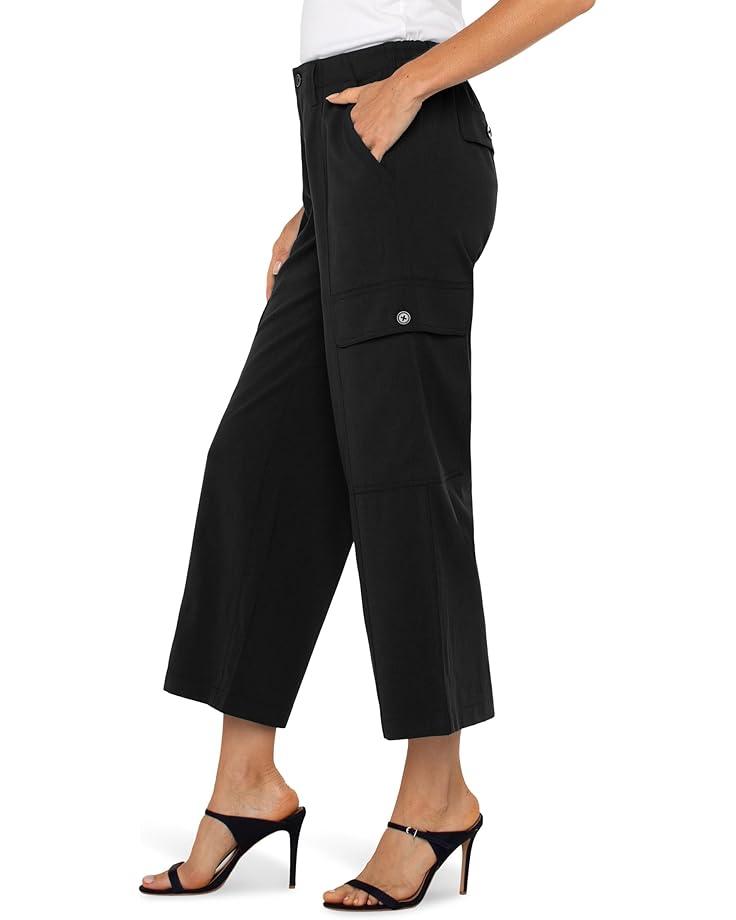 Women's Liverpool Los Angeles Hi-Rise Cargo Crop Straight Pant 26" Product Image